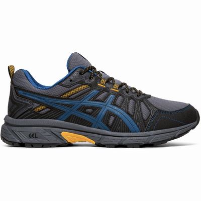 Férfi Asics Gel-Venture 7 Terepfutó Cipő AS2903687 Szürke/Fekete